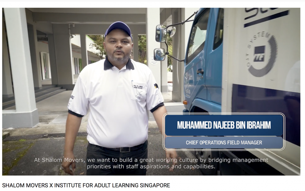 Read more about the article Shalom Movers – Institute for Adult Learning Singapore